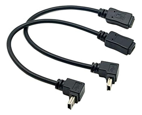 Cablecc, 2 Unids Mini Usb 5 Pin Macho A Hembra Cable De Exte