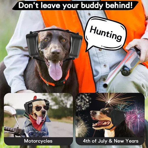 Orejeras Para Mascotas, Protección Auditiva Antiruido 2024
