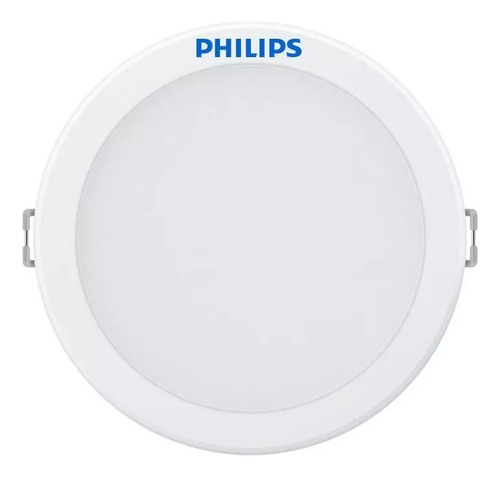 Panel Plafón De Embutir Led Redondo 18w Philips Luz Fria