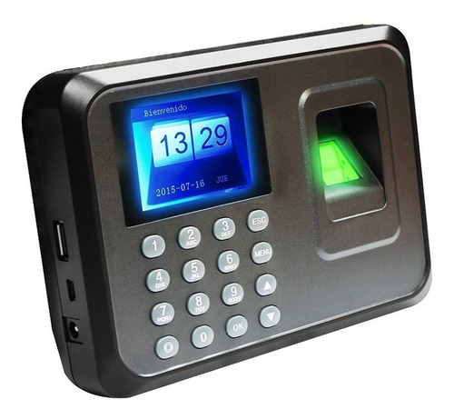 Reloj Checador De Huella Digital Biometrico Asistencia Usb