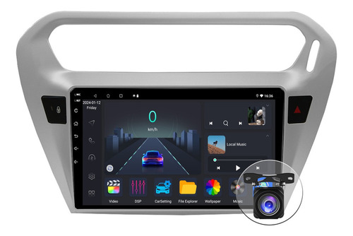 Carplay Estéreo 6+64 G Para Citroen/elysee/peugeot 301 2013