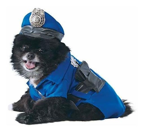 Traje De Perro Policía Perros Grandes Rubie.