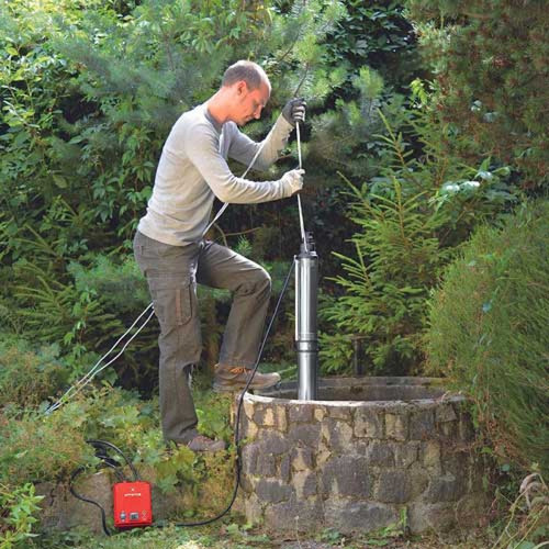 Bomba De Pozo Profundo 1300w. 65mt. 5000lth Einhell