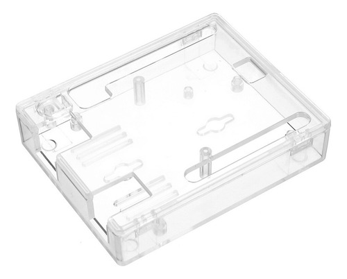 Pack 8 Carcasa Plástico Transparente Para Arduino Uno Leonar