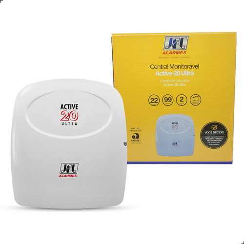 Central De Alarme Monitoravél Jfl Active 20 Ultra Sem Teclado