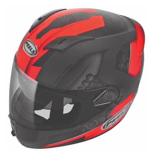 Capacete Peels Icon Dash Preto Fosco/vermelho