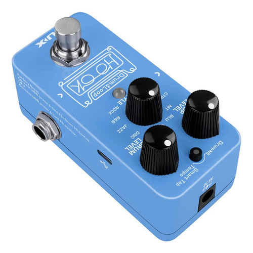 Pedal Nux Ndl-3 Hook Drum & Loop Mini Loooper, Grabación De