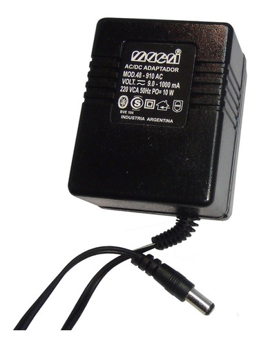 Transformador Para Parlante Portatil Winco W-235  9v Dc