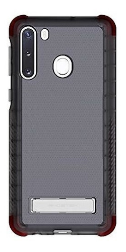 Funda Galaxy A21  Silicon Ahumado Clear Agarre Covert Case  