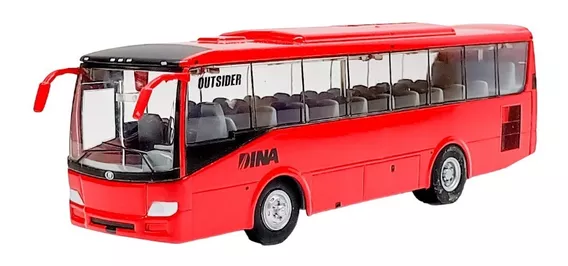 Autobús A Escala 1/55 (aprox) Dina Outsider Metálico.