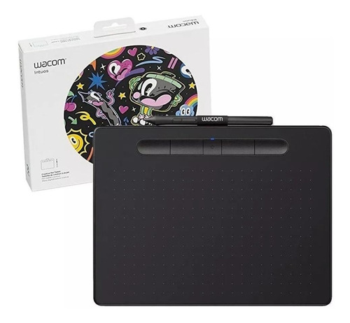 Tableta Digitalizadora Wacom Intuos Small Ctl4100wlk0 Bt Usb