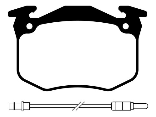 Juego Pastillas De Freno Delanteras Litton P/ Peogeot 504