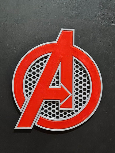 Avengers Logo 3d - Marvel.