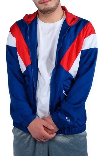 Chamarra champion azul new arrivals