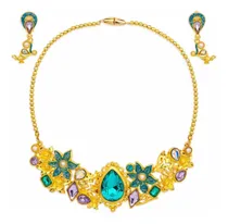 Comprar Jasmine Aladino Set De Collar Y Aretes Disney Store