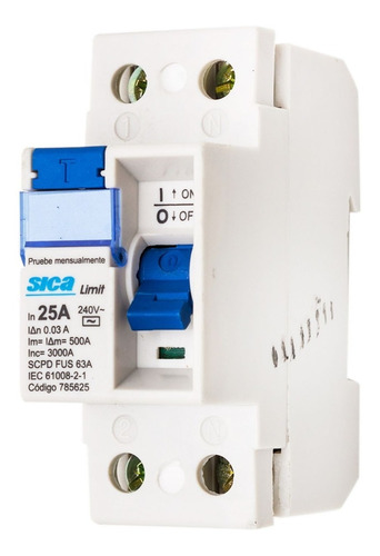 Disyuntor Diferencial Sica 2x40 40a 30ma Oferta Electro95