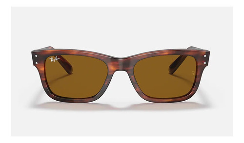 Anteojos de sol Ray-Ban Burbank talle Extra large armazón polished havana y lente brown