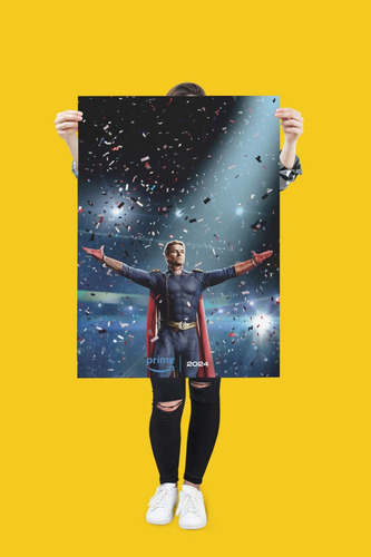 Superpôster Mundo Dos Super-heróis - The Boys: Quarta Temp, De Editora Europa. Editorial Europa, Capa Mole, Edição 2024-06-24 00:00:00 Em Português