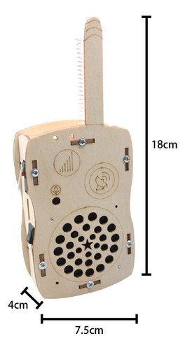 Intercomunicador Para Niños, Conjunto De Bricolaje, Radio