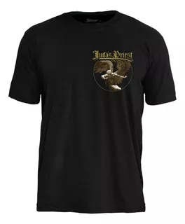Camiseta Stamp Judas Priest Sad Wings Of Destiny Pc034