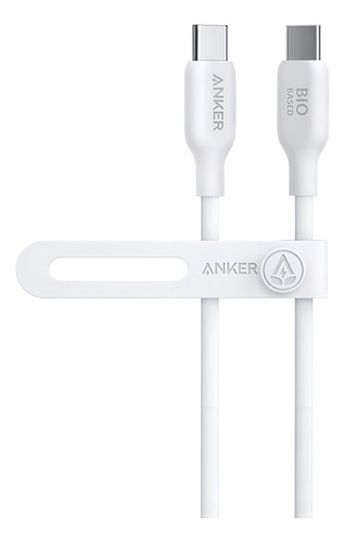 Anker 543 - Cable Usb-c A Usb-c De 3 Pies, Carga Rápida De 140w - Color Aurora Blanco
