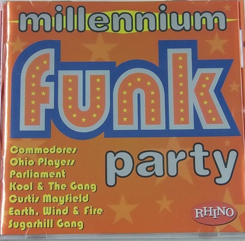 Millennium Funk Party Cd Commodores Kool Gang Mayfield P78