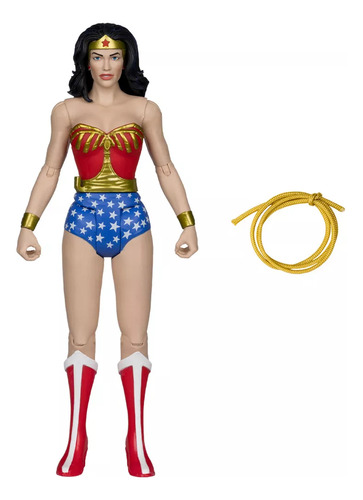 Muñeco Accion Mcfarlane 15cm Batman66 15980 Mujer Maravilla