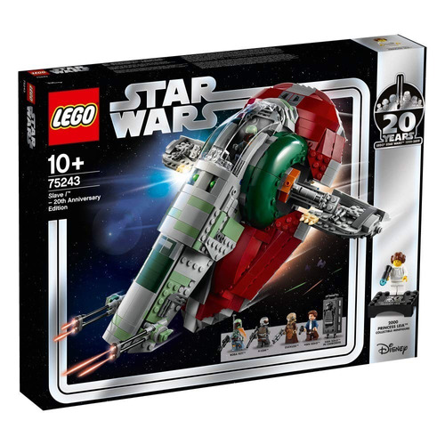 Lego Star Wars 75243 Princesa Leia Esclavo 1, 20 Aniversario