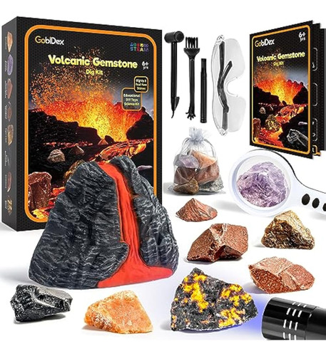 Gobidex Kit De Excavación De Piedras Preciosas,