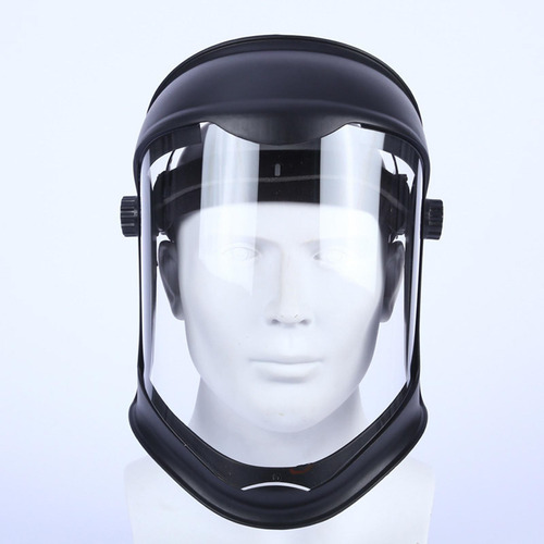 3x Máscara De Casco Con Protección Facial Visera 