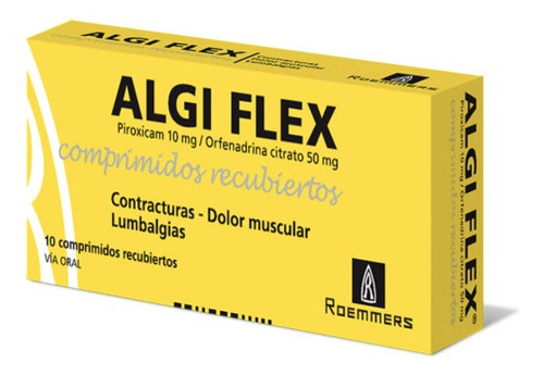 Algi Flex X 10 Comprimidos Recubiertos