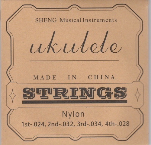 Encordado Zhen Para Ukelele Concierto 4 Cuerdas Nylon