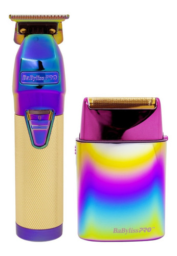 Babyliss Pro Kit Trimmer Afeitadora Chameleon Fx Barbería T