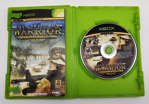 Full Spectrum Warrior Ten Hammers Xbox Clasico * R G Gallery (Usado)