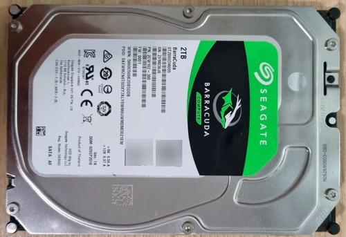 Hd 2tb Barracuda St2000dm005