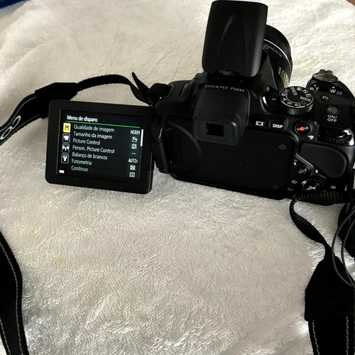 Câmera Nikon - Coolpix P 600 - Na Caixa E Com Acessórios