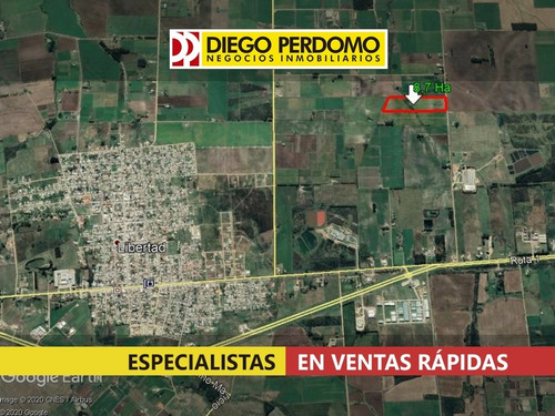 Campo De 8,7 Has En Venta, Próximo A Libertad