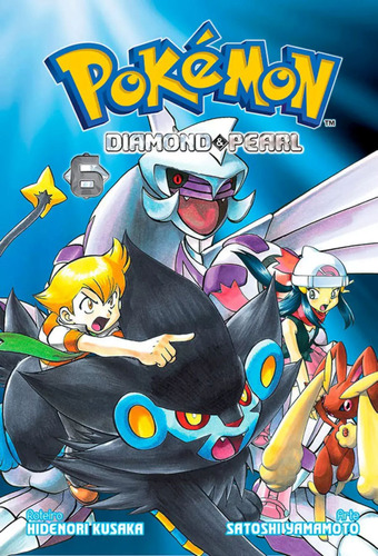 Pokémon Diamond And Pearl Vol 6 Hidenori Kusaka Editora Panini 