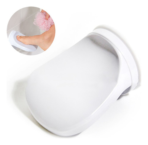 Reposapiés De Plástico Para Baño, Ducha, Afeitado
