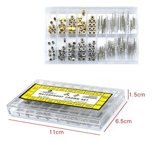 * Repuesto De Corona De Reloj De Acero Inoxidable Resistente