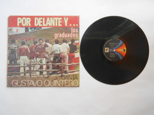 Lp Vinilo Los Graduados Gustavo Quintero Delant Autografiado