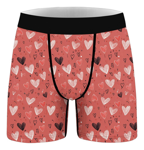 Cómodos Bóxers Con Estampado Digital Para Hombre, Transpirab