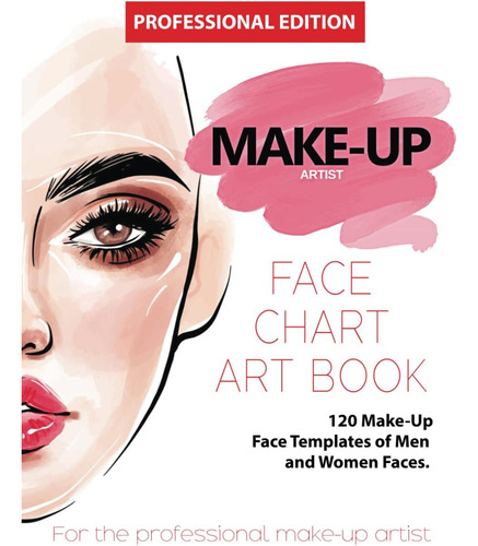 Libro: Professional Edition Make-up Artist Face Chart Art Bo