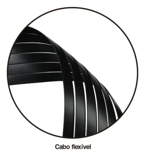 Cabo Adaptador Riser Extensor Flexível Pci-e 3.0 X16 30cm Preto