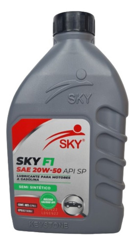 Aceite Sky 20w50 Semi-sintetico