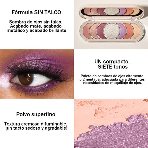 Paleta De Sombras De Ojos Heci Beauty Paletas De Maquillaje
