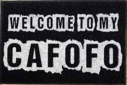 2 Tapetes Capachos Divertidos - Welcome To My Cafofo 