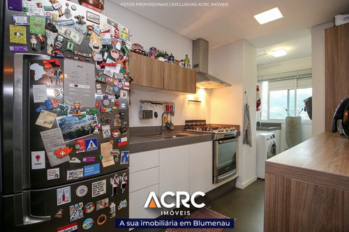Acrc Imóveis - Apartamento Mobiliado Com Isolamento Acústico Para Venda No Bairro Victor Konder - Ap04134 - 69025730