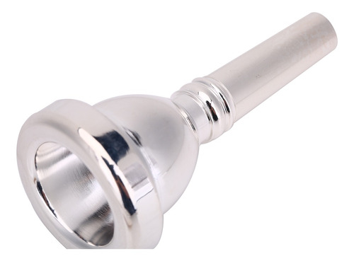 Bocal De Trombone Alto 12c Com Chapeamento De Prata Universa