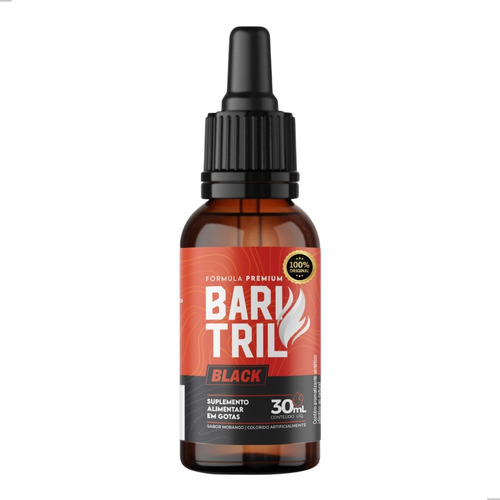 4 Baritril Gotas Black Original Bariblack Queimador Forte Para Que Serve